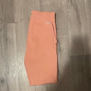 Peach Colored VS Pink Jogger Pants